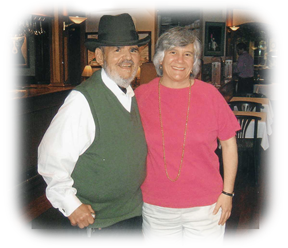Lynn DiMaria with Chef Paul Prudhomme in New Orleans